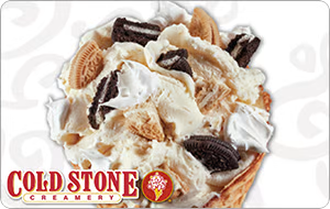 Cold Stone gift card