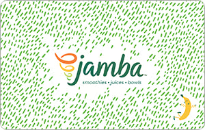 Jamba juice gift card